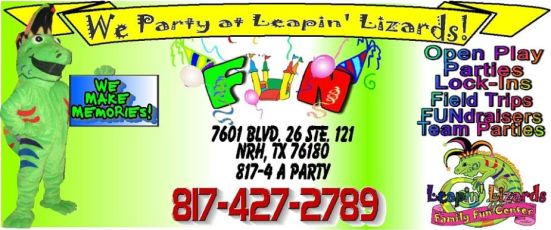 Leapin' Lizards FUN!